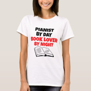 Camiseta Pianista de los amantes del libro