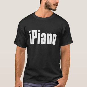 Camiseta Pianista de piano teclado banda de marcha hombres 
