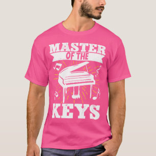 Camiseta Pianista Maestro de las Teclas Músico de Orquesta