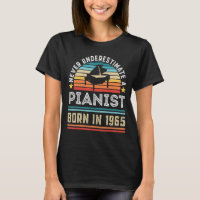 Pianista nacido en 1965 Piano de cumpleaños número