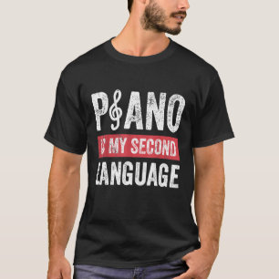 Camiseta Pianista Pianista Músico Vintage