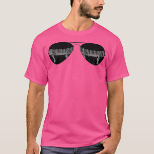 Camiseta Pianista Pianistas Piano - Músico Música Teclas Re