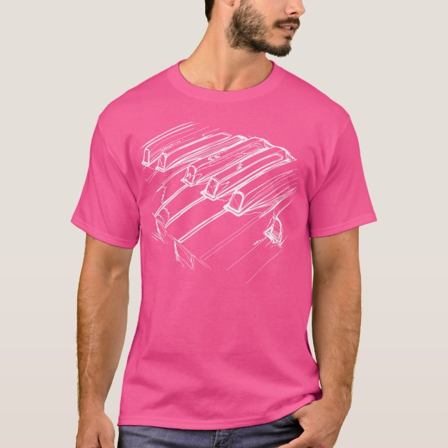 Camiseta Piano (Anverso)