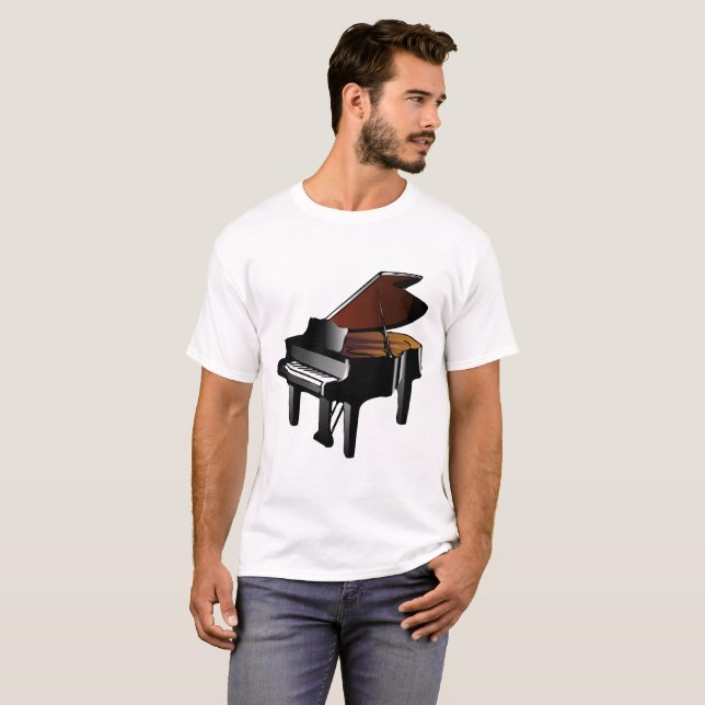 Camiseta Piano (Anverso completo)