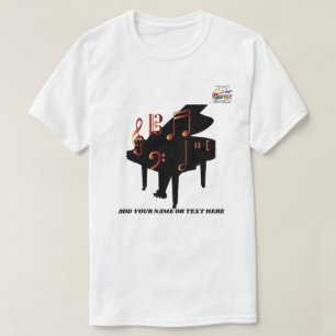 Camiseta Piano