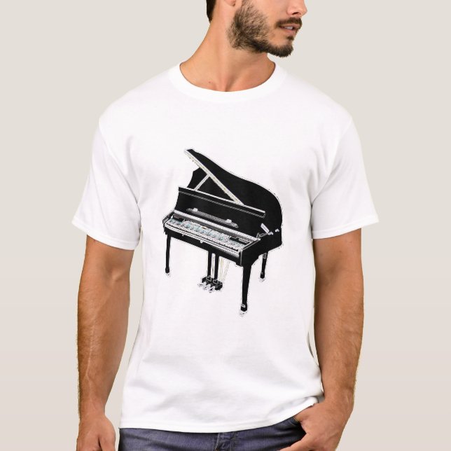 Camiseta piano (Anverso)