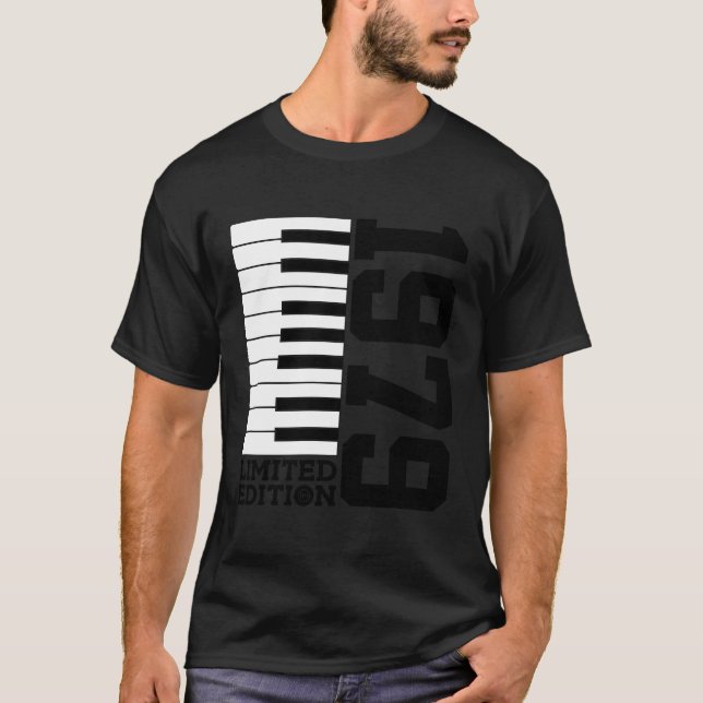 Camiseta Piano 44.º Piano 1979 (Anverso)