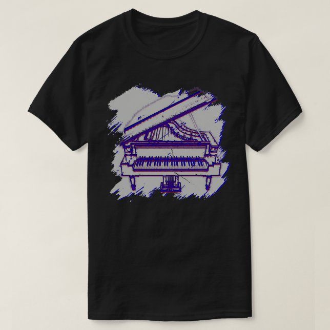 Camiseta Piano 67 (Diseño del anverso)