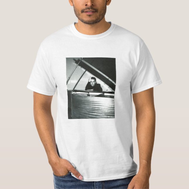 Camiseta piano (ADULTO) (Anverso)