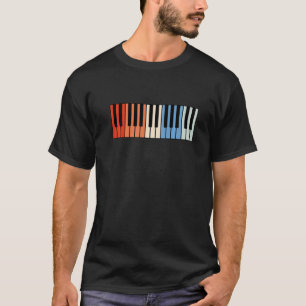 Camiseta Piano Antiguo Pianista Música Teclado Músico Fuera