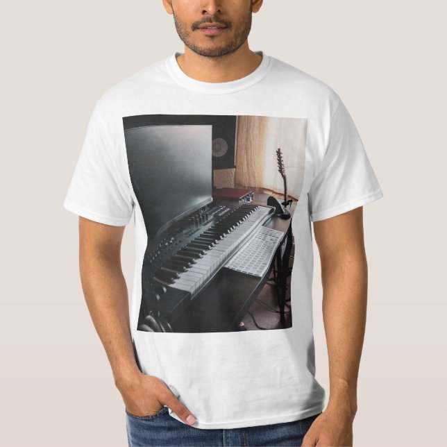 Camiseta Piano asombroso (Anverso)