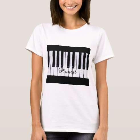 Donna Wolfgang Amadeus Mozart Compositore Pianista regalo Maglietta con Collo a V