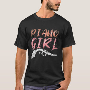 Camiseta Piano Chica Música Piano Jugadora Mujeres Doy Idea