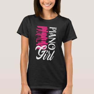 Camiseta Piano Chica Piano Jugador Pianista Mujeres Pianist