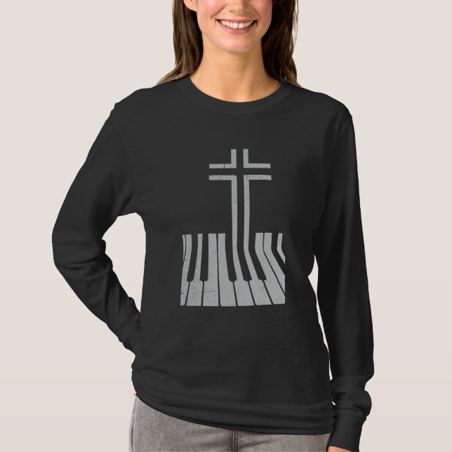Camiseta Piano Cross (Anverso)
