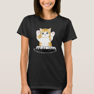 Camiseta Piano de gato de arena de Mofu