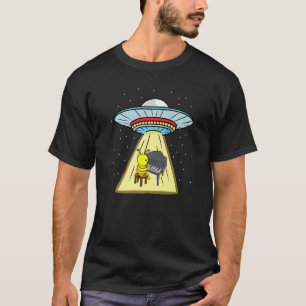 Camiseta Piano De Músico De Abejas De Secuestro De Ufo