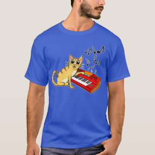 Camiseta piano de teclado