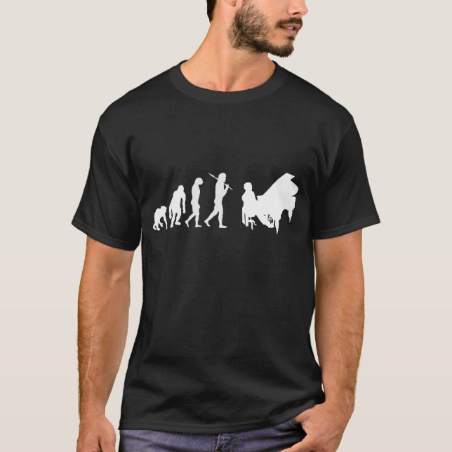 Camiseta Piano del pianista del concierto de Bach Mozart (Anverso)