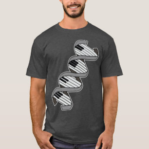 Camiseta Piano DNA Instrument Music Orchestra Pianist Keybo