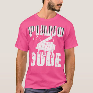 Camiseta Piano Dude Shirt Music Player Musical Jazz Musicia