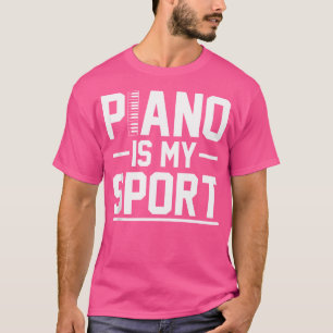 Camiseta Piano Es Mi Deporte Piano