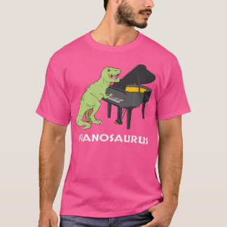 Camiseta Piano Gift Shirt Pianist Pianosaurus T Rex Piano P
