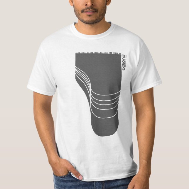 Camiseta Piano - hombres (Anverso)