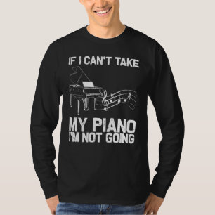 Camiseta Piano Hombres Mujeres Pianista Pianista 5