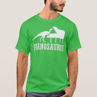 Camiseta Piano Keyboard Pianosaurus