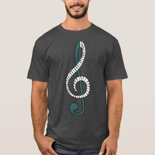 Camiseta Piano Maestro de Música Música Piano Jugador Lover