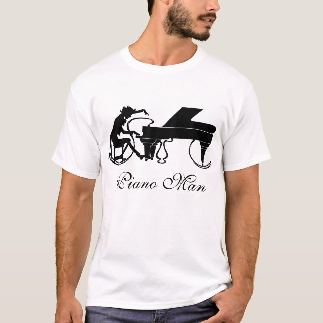 Camiseta Piano Man (Anverso)