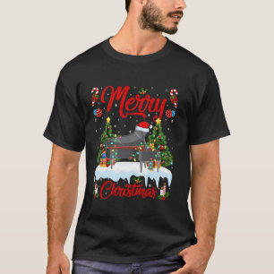 Camiseta Piano Merry Christmas Tree Enfoca Piano Musical Xm