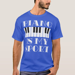 Camiseta Piano musical de orquesta musical de instrumentos