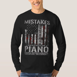 Camiseta Piano músico de música pianista de teclado