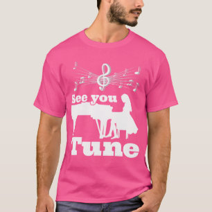 Camiseta Piano Ópera Pianista en el Teatro