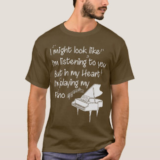 Camiseta Piano Pianist Limpia Regalo Piano Player (3) 