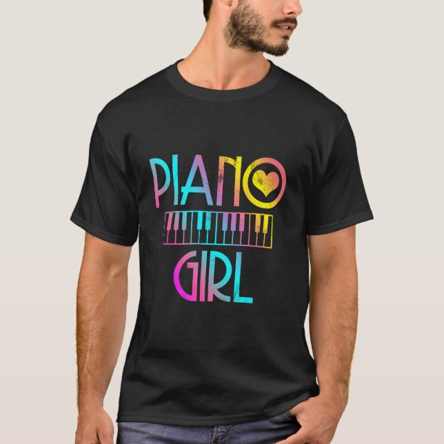 Camiseta Piano Pianist Musician (Anverso)