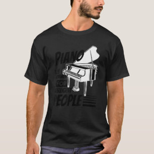 Camiseta Piano Pianista Música Teclado Cita Gag Ou