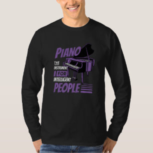 Camiseta Piano Pianista Música Teclado Cita Gag Ou