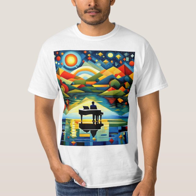 Camiseta Piano Player 3 (Anverso)
