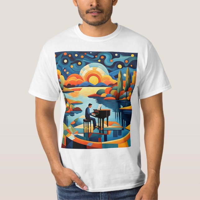 Camiseta Piano Player 4 (Anverso)