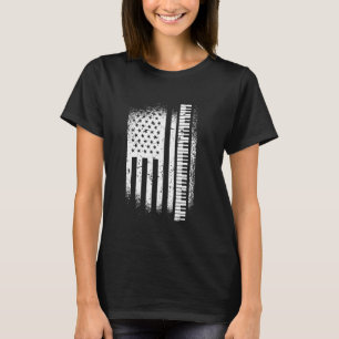 Camiseta Piano Player Pianist Keyboard Player Instrumental