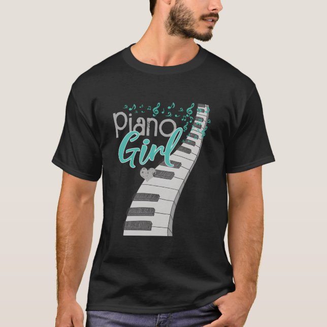Camiseta Piano Player Pianist Piano Music (Anverso)