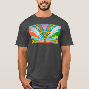 Camiseta piano psicodélico 1 