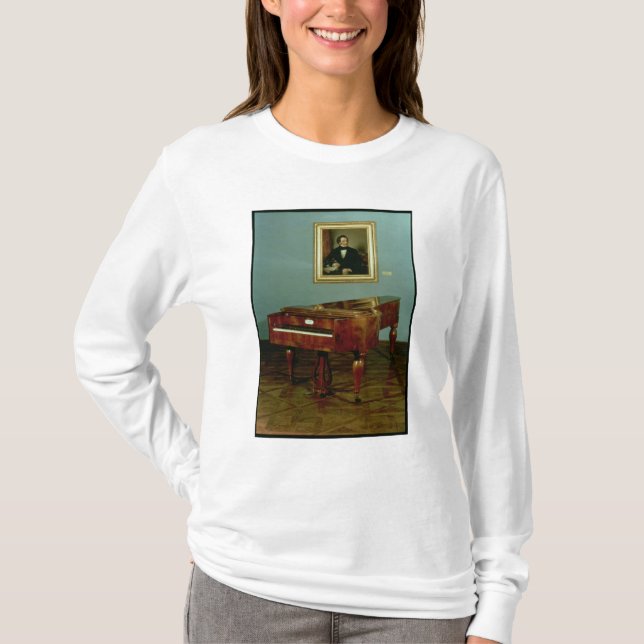Camiseta Piano que pertenece a Francisco Peter Schubert (Anverso)