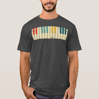 Camiseta Piano retro Keys piano