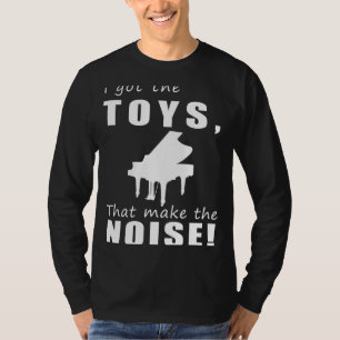Camiseta Piano - Tee, Hoodie, Sweater!