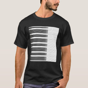Camiseta Piano tee Teclado Música Piano Keys regalos para p