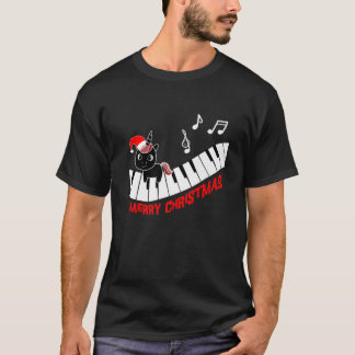 Camiseta Piano Unicornio Piano Divertido Animales Música Me